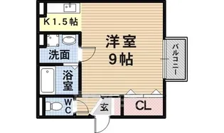 エスポワール【1階】の間取り