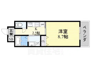 グリーンミモザ小林【2階】の間取り