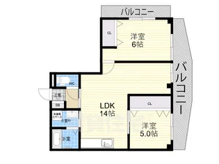 ハイローズガーデン2【3階】の間取り