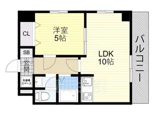大阪府寝屋川市香里新町【マンション】の間取り
