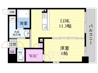 tissage塩小路(ティサージュ塩小路)【4階】の間取り