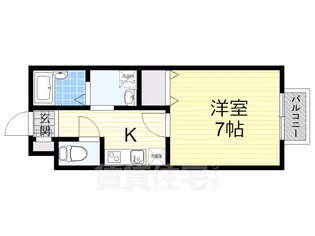サンコート三雲【1階】の間取り