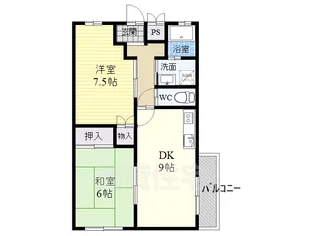 OMレジデンス橿原【2階】の間取り