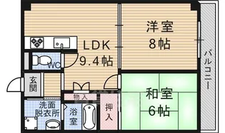 アルカサール【3階】の間取り