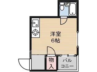 メゾン山之内【4階】の間取り