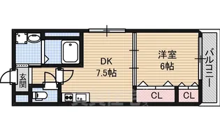 フジパレス清水丘3番館【2階】の間取り