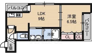 フジパレス清水丘1番館【2階】の間取り
