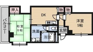 ウッズ・アーバンビル【3階】の間取り