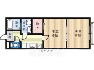 エム・フラット【2階】の間取り