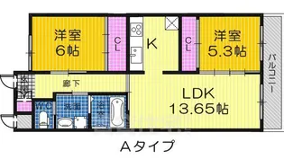 IL・Asse・Prosterare【503号室】の間取り