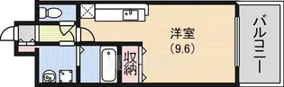 エクセレント上新15【6階】の間取り