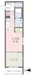DOAHN加島【1階】の間取り