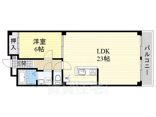 アヴォワール丸の内【5階】の間取り