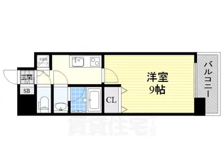 エルスタンザ葵【2階】の間取り