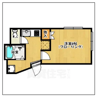 カーザラック【2階】の間取り