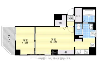 ヴァンドメール唐人【3階】の間取り