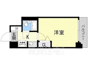 エスリード北大阪【2階】の間取り