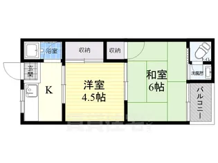 明和マンション【2階】の間取り