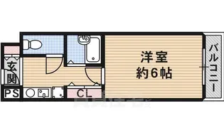 大阪府茨木市大手町【マンション】の間取り