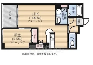 レジディア博多駅南【10階】の間取り