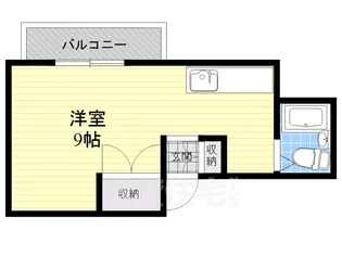 ベルウッド【1階】の間取り