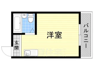 プレアール中宮【1階】の間取り
