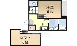 コンフォルタ杉村【2階】の間取り