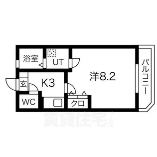 リブレア大幸【1階】の間取り