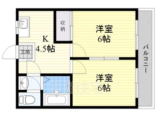 Residence Excelle【5階】の間取り