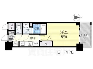 プレサンス新大阪ストリーム【9階】の間取り