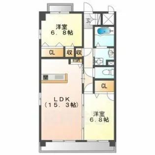 FROLIGO【4階】の間取り