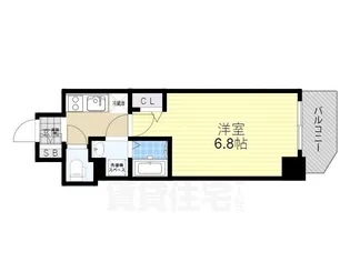 1Kの間取り画像