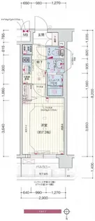 京都府京都市南区東九条西河辺町【マンション】の間取り