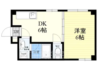 ハイム光月【1階】の間取り
