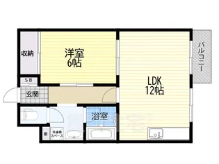 メゾングランデ【4階】の間取り