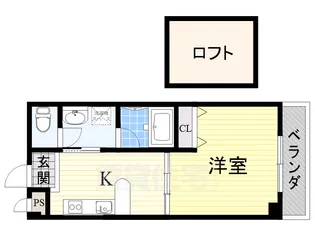 Fパティオ【2階】の間取り