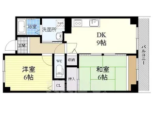 アメニティ西脇【5階】の間取り