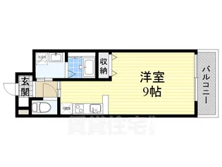 大阪府堺市北区新金岡町5丁【マンション】の間取り