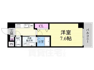 アクアプレイス京都洛南3【2階】の間取り