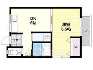ハイツ和泉【2階】の間取り