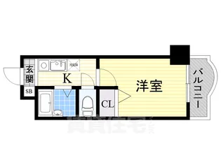 ノルデンハイム淡路【7階】の間取り