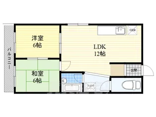シティコーポグリーン【405号室】の間取り