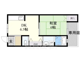奈良県奈良市今市町【一戸建】の間取り