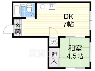 コーポ幸【3階】の間取り