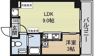 MTビルディング【6階】の間取り