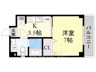 アルジャン【4階】の間取り