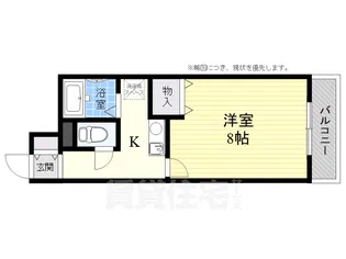 エトワールMT3(エトワールエムティー3)【3階】の間取り