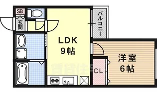 BigIn加島【4階】の間取り