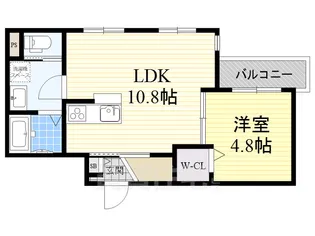 レジデンスシーズ2【1階】の間取り