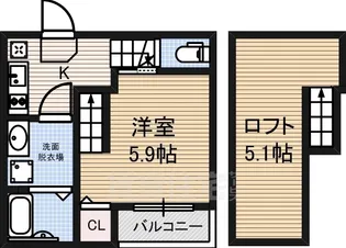 Avenir上前津(アヴェニール上前津)【2階】の間取り